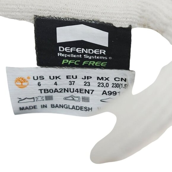 Timberland Womens Ellendale Mid Lace Boots Light Beige Nubuck Size 6 M - Picture 12 of 13